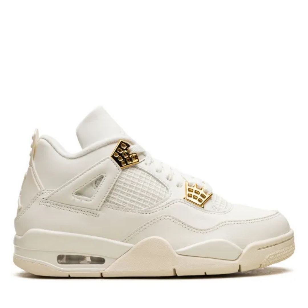 Retro 4 Metallic Gold