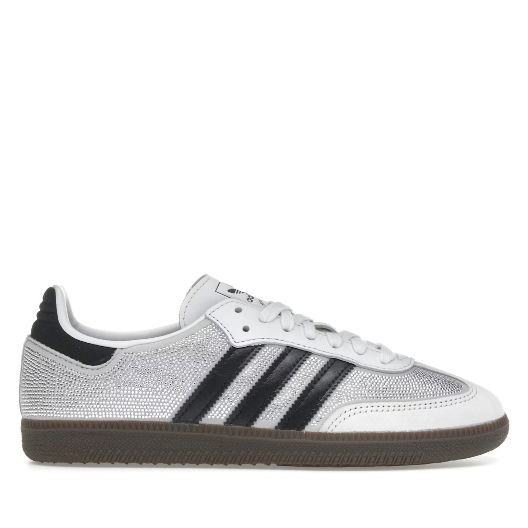 Samba Rhinestone Crystal White