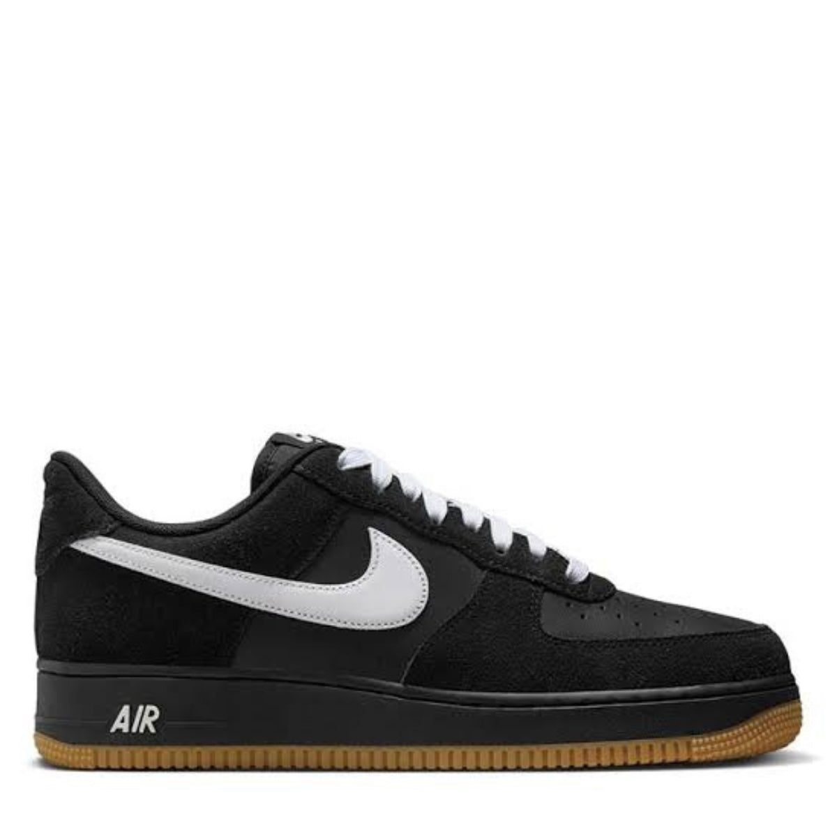 AF1 Black Suede