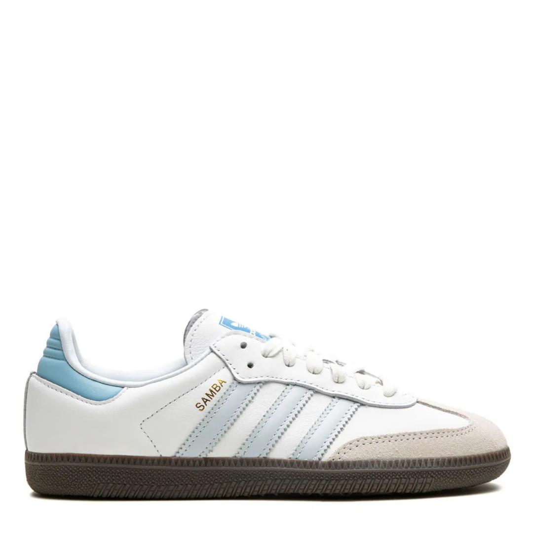 Samba White and Blue