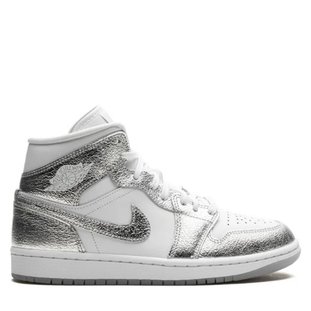 Retro 1 Metallic Silver