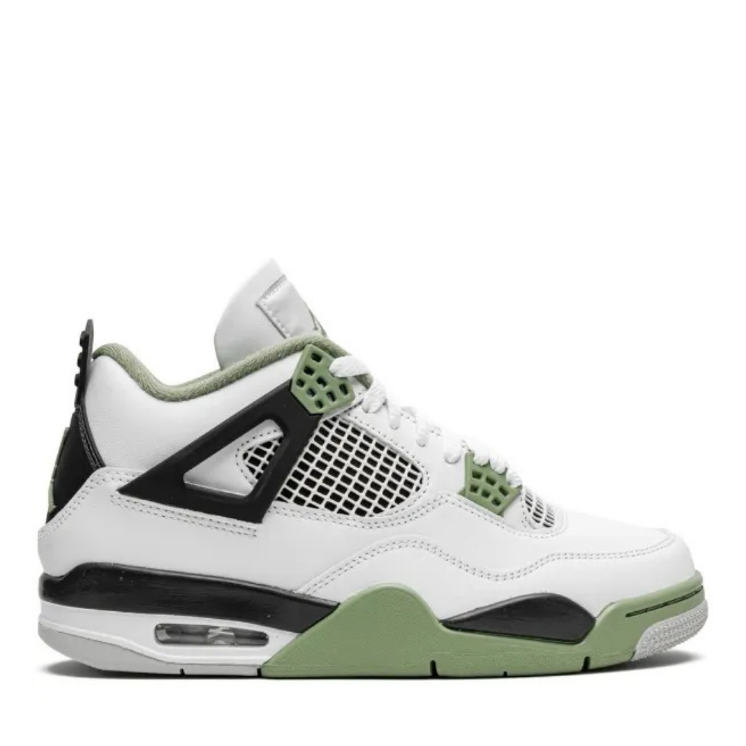 Retro 4 Oil Green
