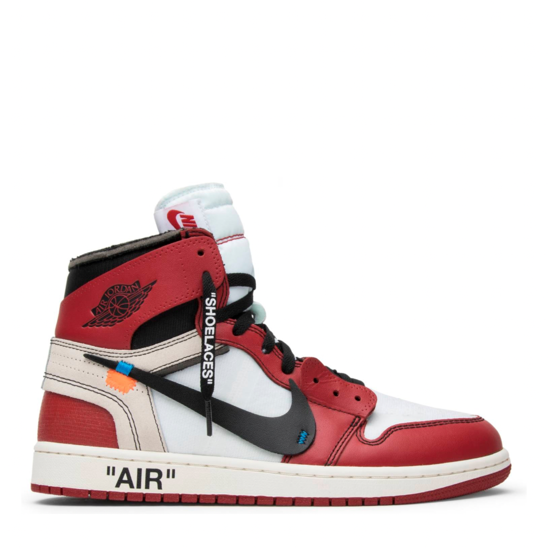 Retro 1 Off White Red