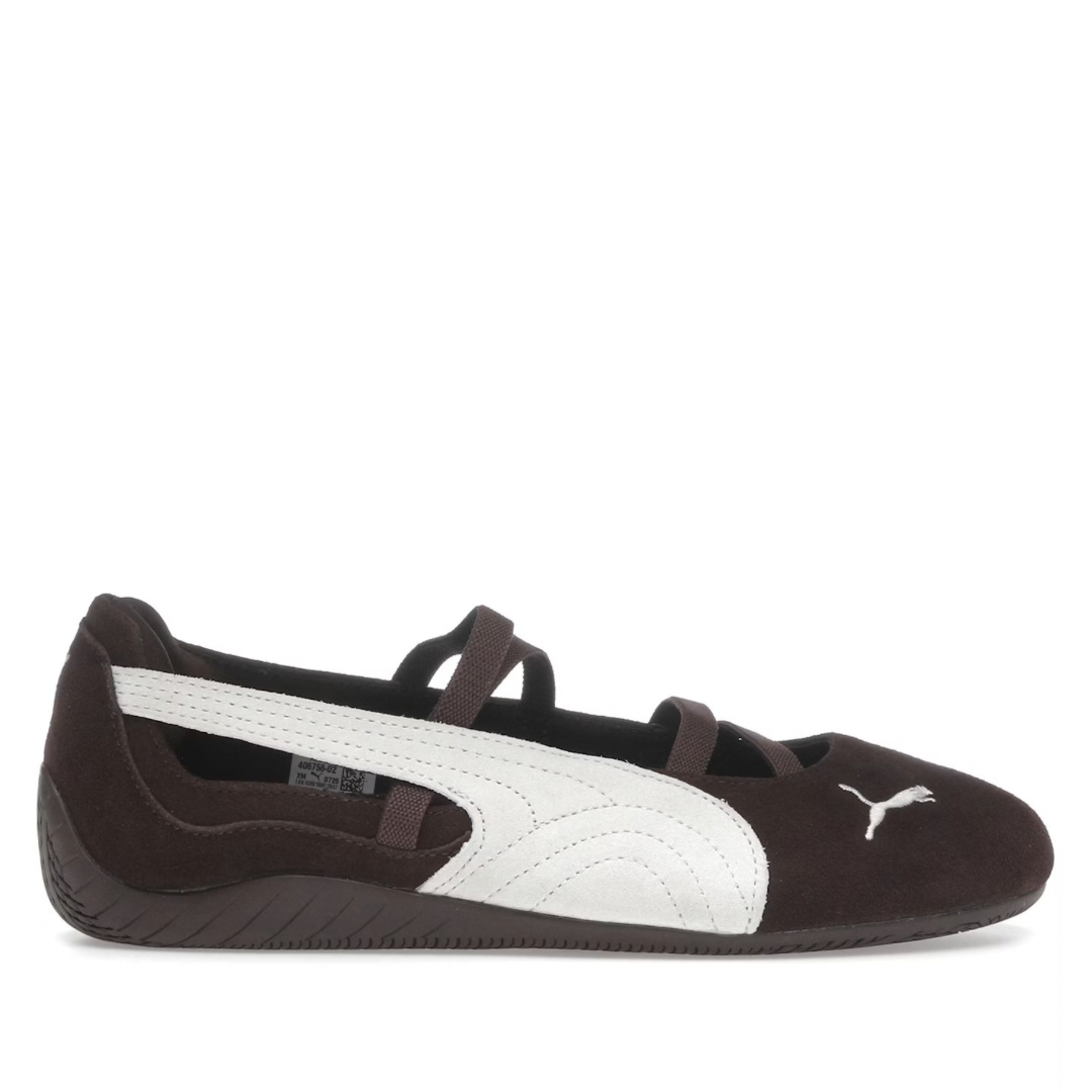 Speedcat Ballet Brown White