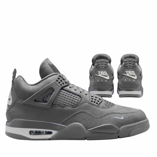 Retro 4 Wolf Grey