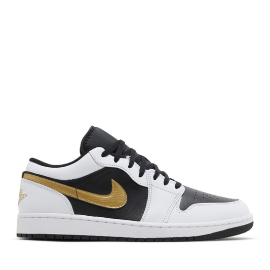 Retro 1 White and Gold Metalizado