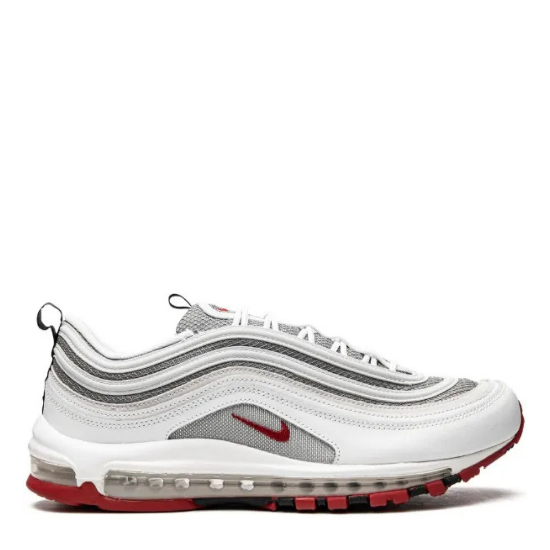 AirMax 97 White and Grey Red