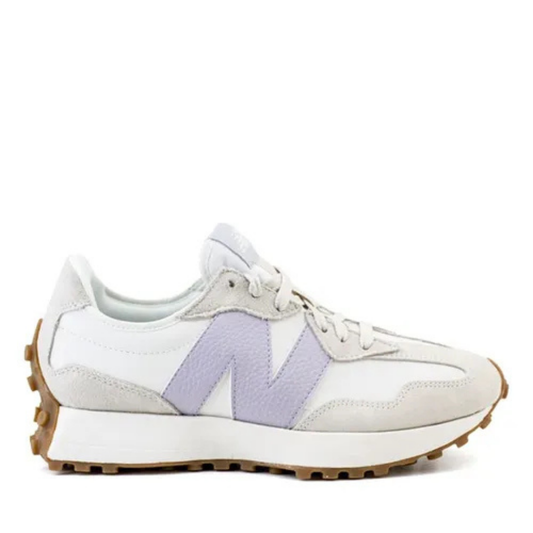 NB327 White and Purple