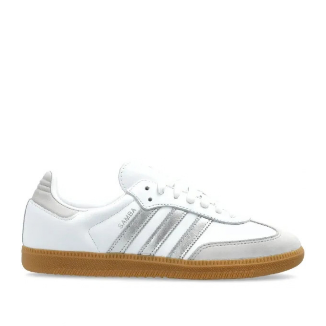 Samba White Metallic Gum