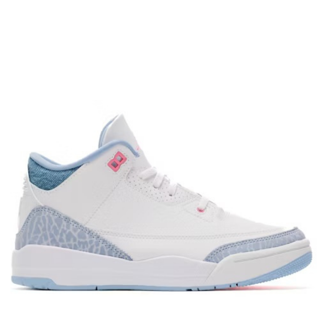 Retro 3 White Cobalt Bliss