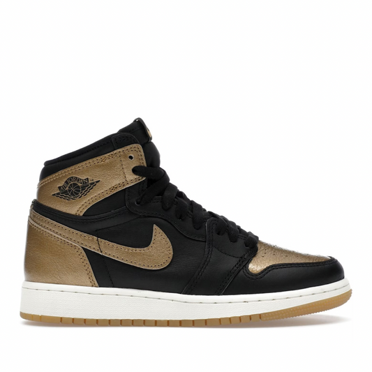 Retro 1 Metallic Gold Black