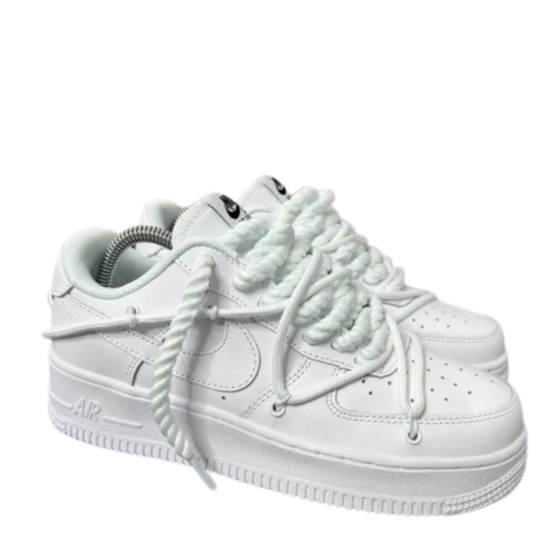 AF1 White Doble Cintas
