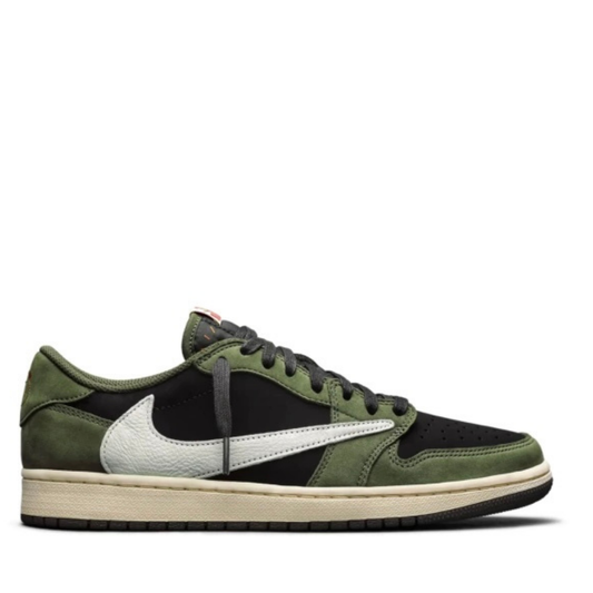 Retro 1 Low Travis Black Olive