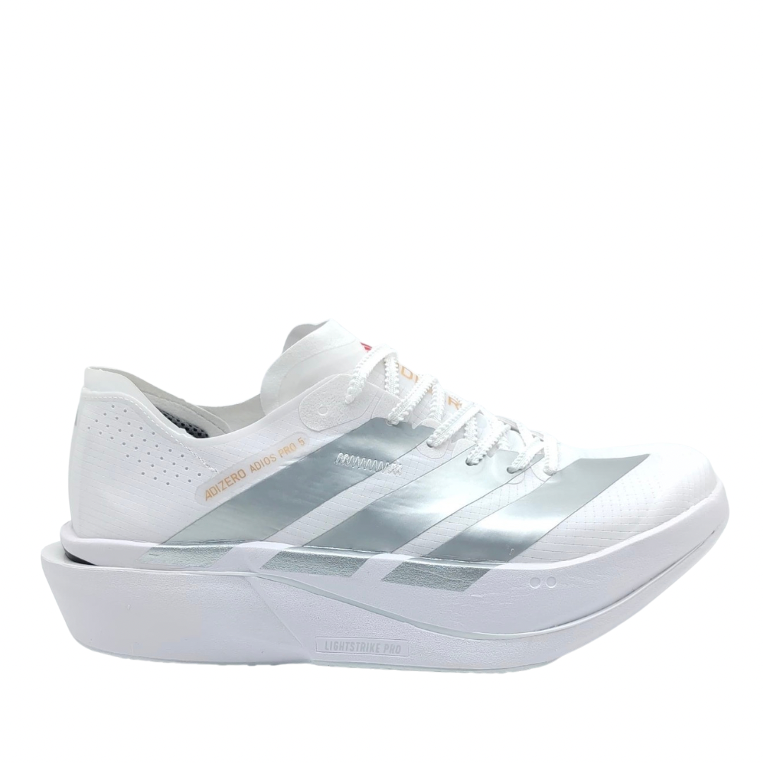 Adizero Adios Pro5 White Silver