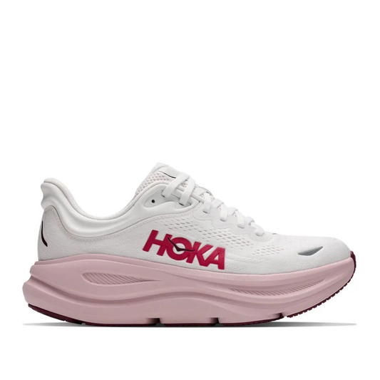 H O K A Bondi 9 White and Pale