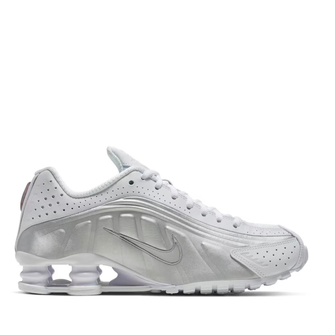 Shox R4 White Grey