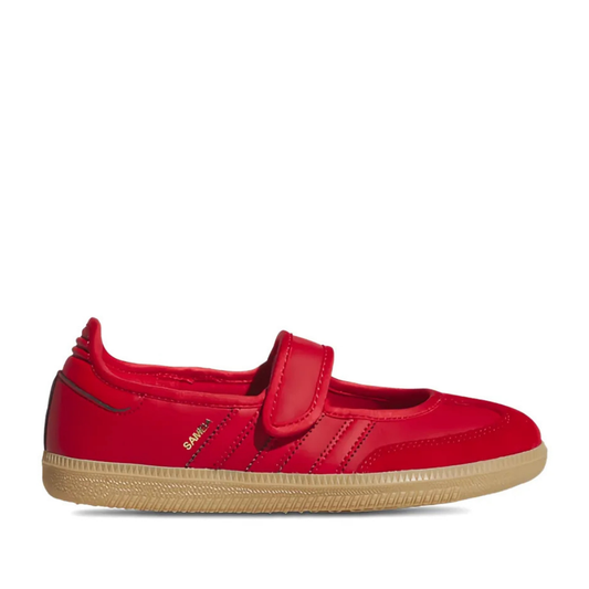 Samba Mary Jane Full Red Gum