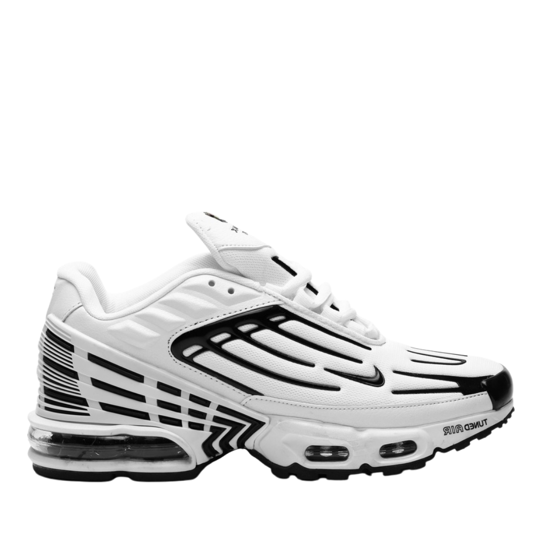 AirMax Plus 3 White and Black