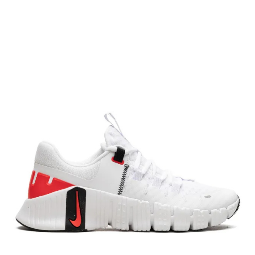 Free Metcon 5 White Crimson
