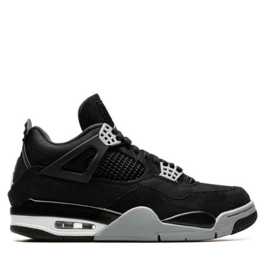 Retro 4 Black Canvas