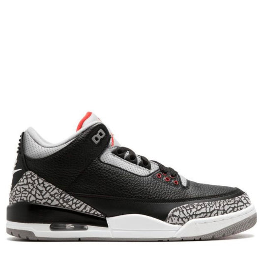 Retro 3 Black Cement