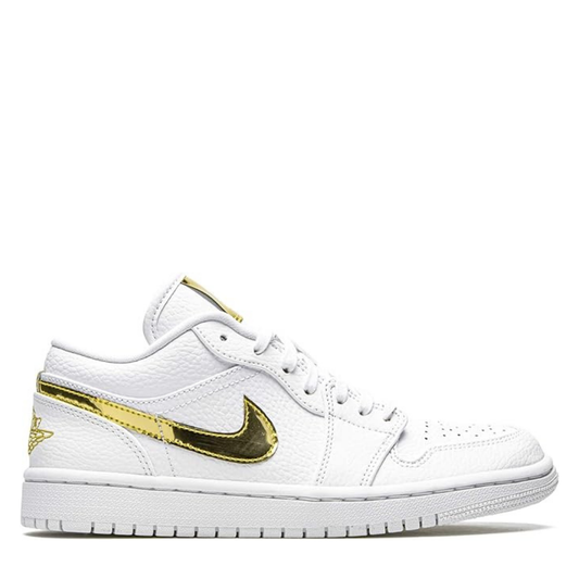 Retro 1 Low Metallic Gold