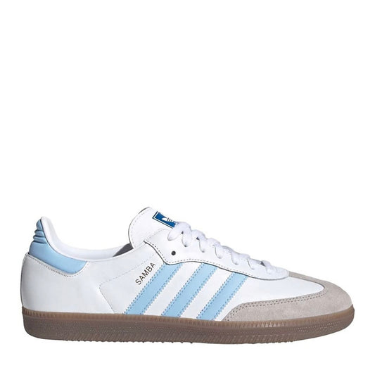 Samba Blanco azul